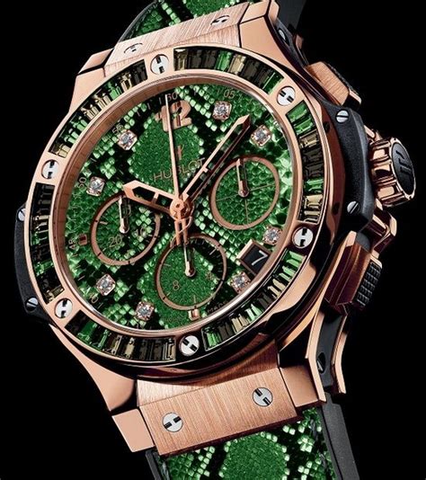 emerald hublot|Hands.